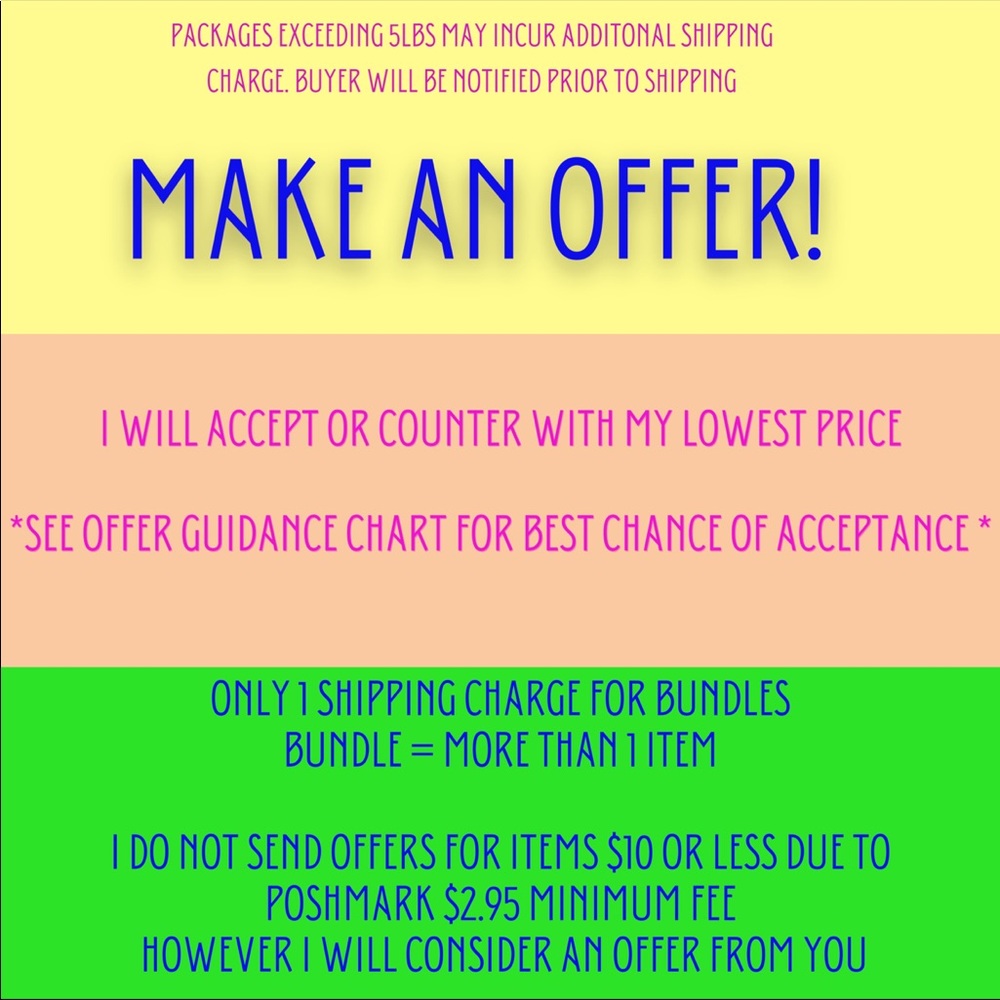 MAKE ME AN OFFER or lose to another buyer